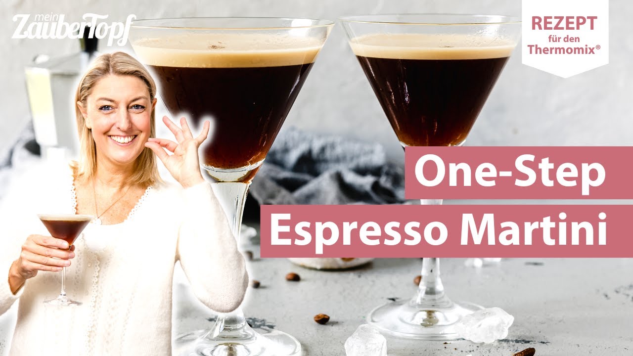 😍🍸 20-Sekunden Espresso Martini aus dem Thermomix® | Thermomix Rezept