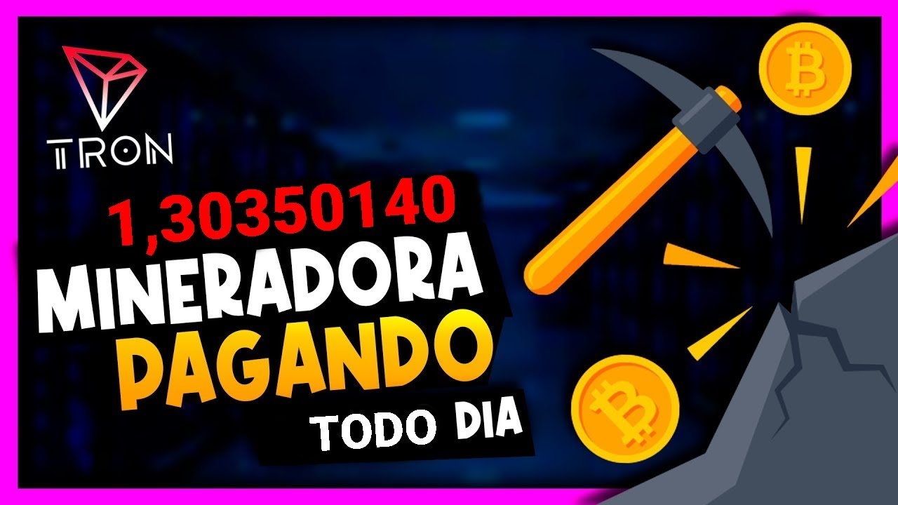 NOVA MINERADORA DANDO 1,3 TRON +  BONOS TODO DIA