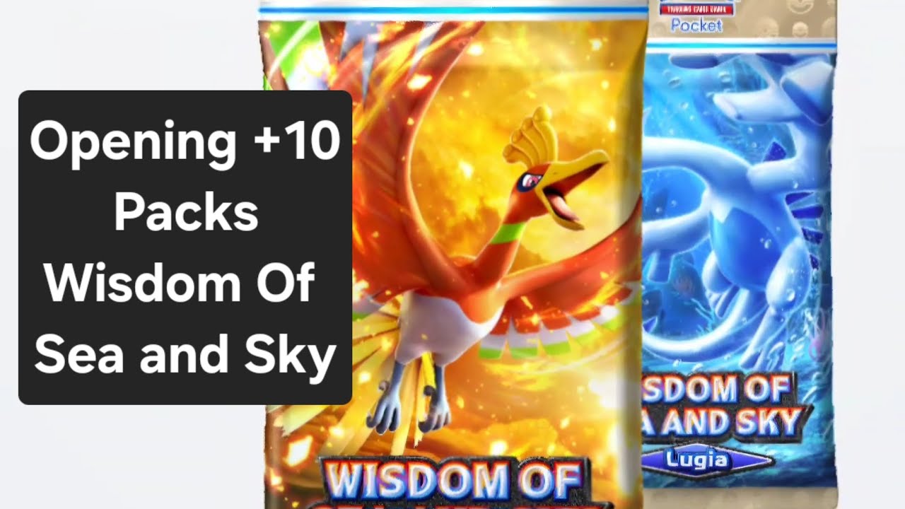 🔥🔥 Opening +10 Wisdom of Sea and Sky Packs! | Pok&eacute;mon TCG Pocket