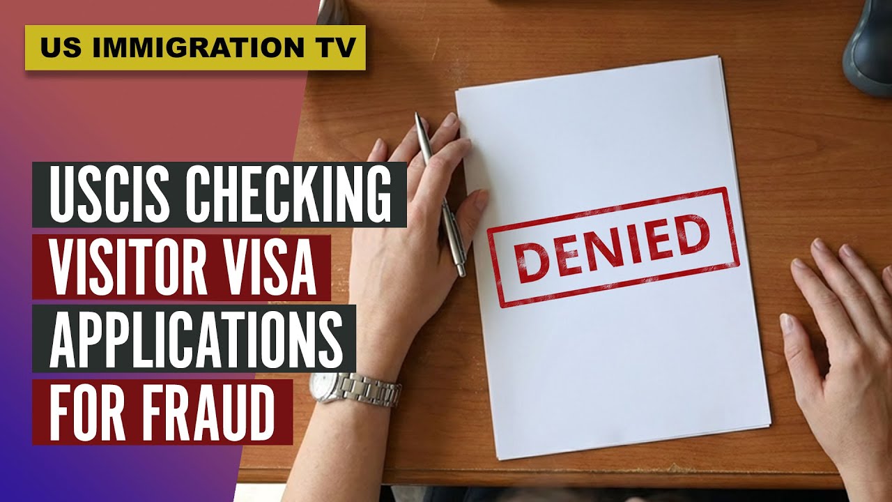 Служба гражданства и иммиграции США проверяет заявления на получение гостевой визы на предмет мош...