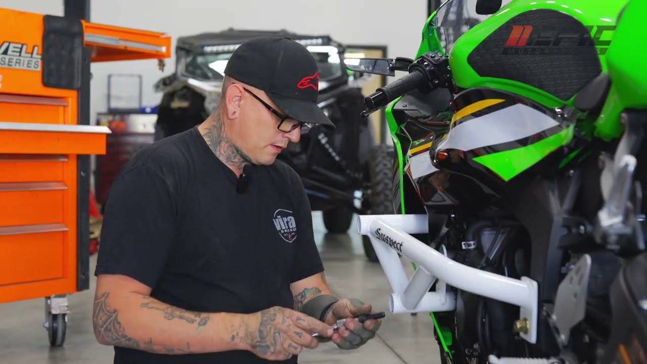 How to install a crash cage on a 2024/25 Kawasaki ZX-6R 636