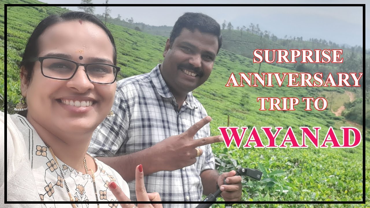 SURPRISE TRIP TO WAYANAD | ANNIVERSARY SURPRISE | ROAD TRIP TO WAYANAD | EXPLORING WAYANAD