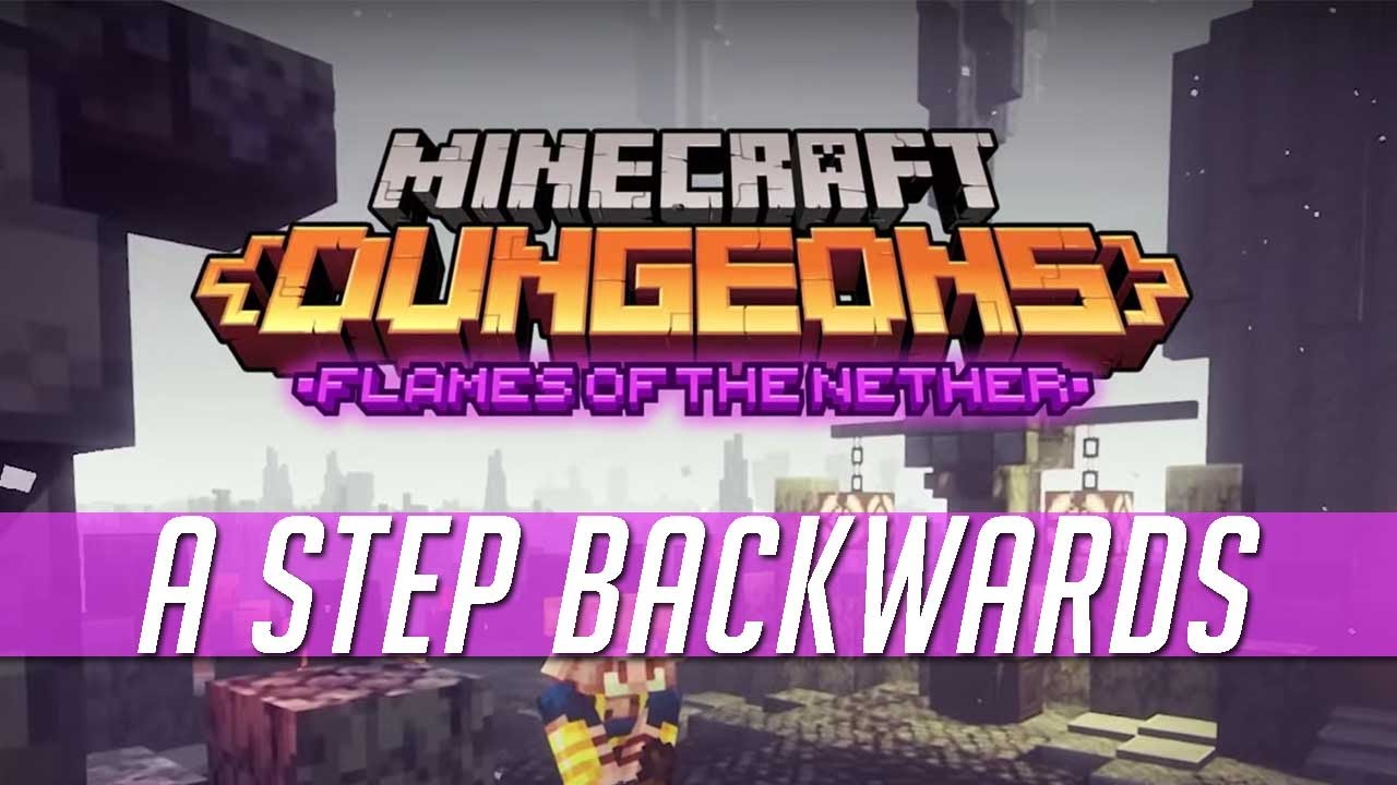 Flames of the Nether is a Step Backwards for Minecraft Dungeons DLCs (Switch Review)