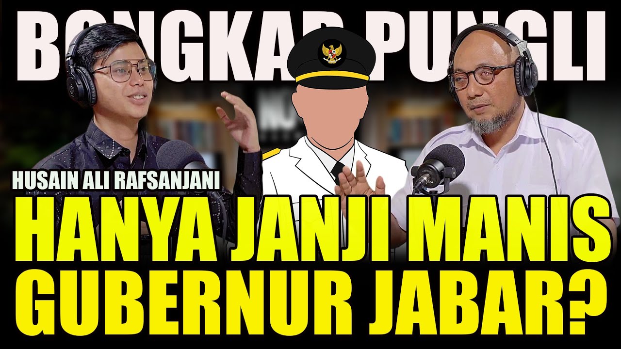 HUSEIN ALI CPNS BONGKAR PUNGLI, JANJI MANIS GUBERNUR JABAR ISAPAN JEMPOL?