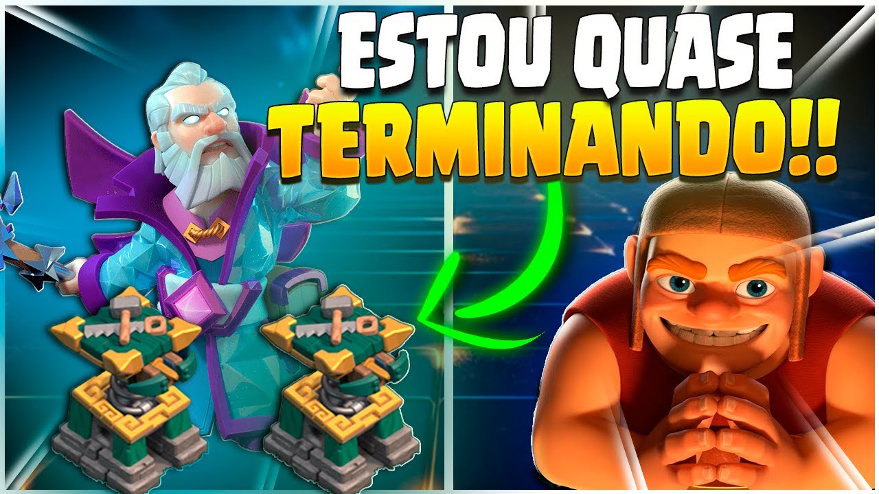 FINALMENTE! ESTOU QUASE TERMINANDO DE UPAR AS MINHAS DEFESAS do CV15!! | CLASH OF CLANS
