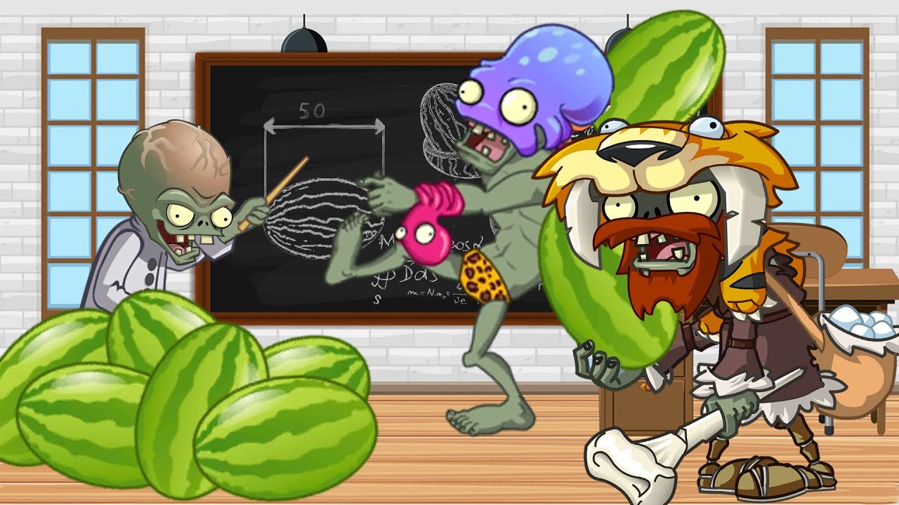 Арбузное безумие зомби на 1 сентября?! РАСТЕНИЯ против ЗОМБИ 2 или PLANTS vs ZOMBIES 2. Серия 317
