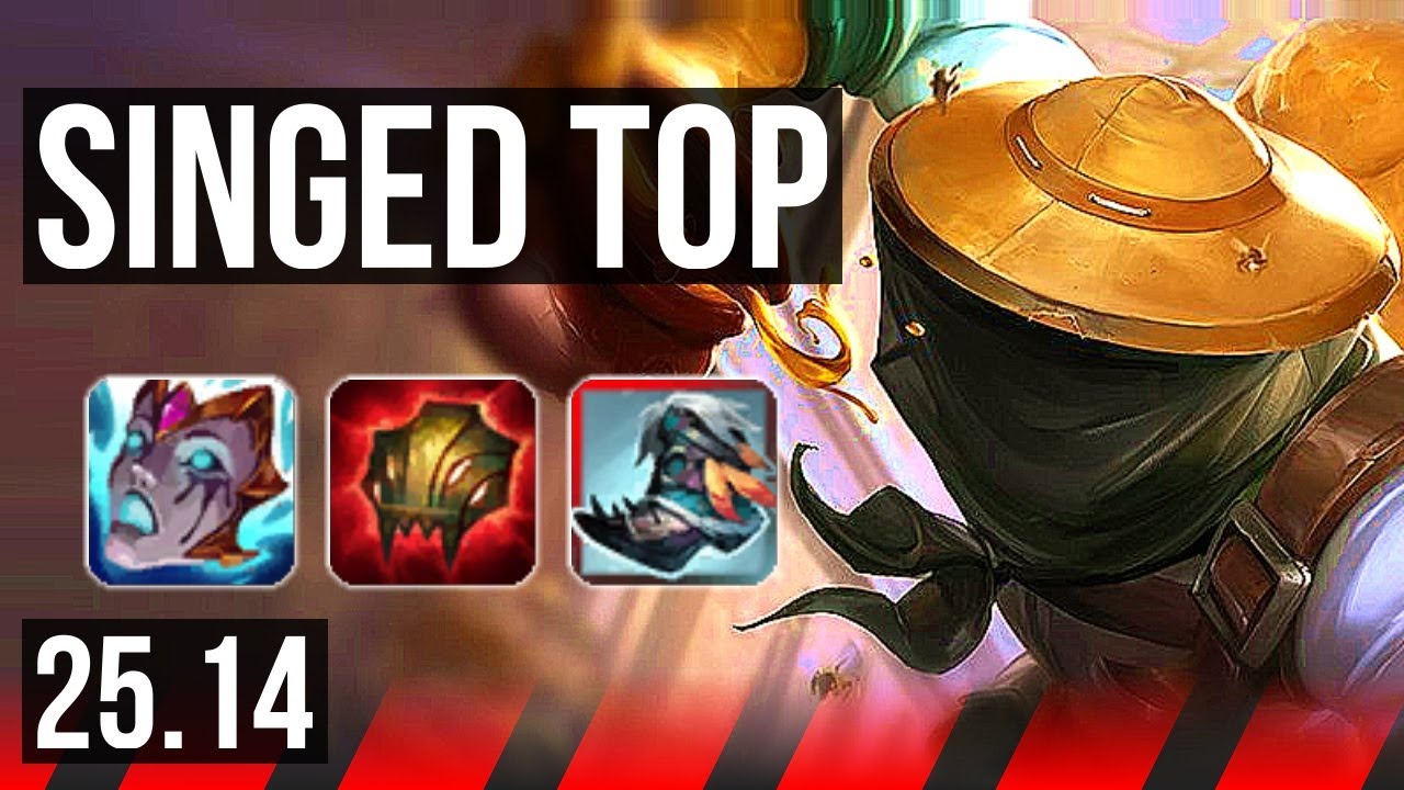 SINGED vs MORDEKAISER (TOP) | KR Diamond | 25.14