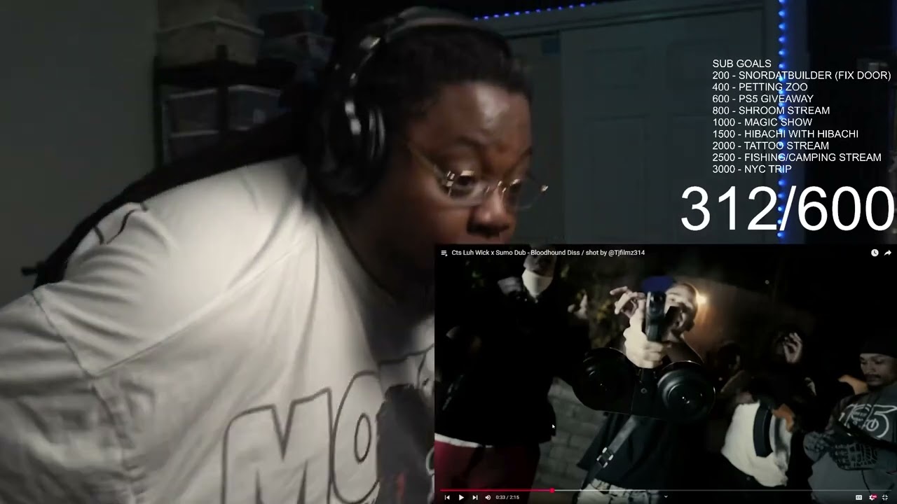 HE DISSED LIL JEFF AND SCOOM! Cts Luh Wick x Sumo Dub - Bloodhound Diss  REACTION!