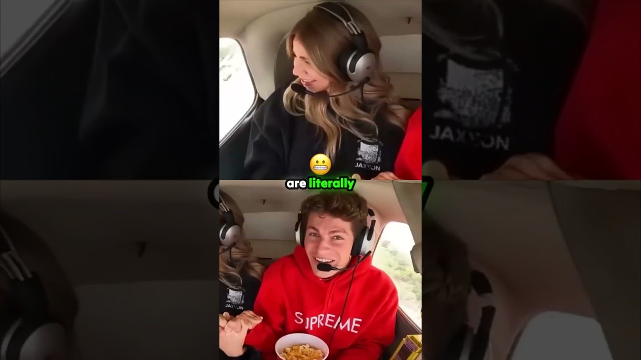 Pilot suddenly turns off gravity in mid-flight to cure friend's fear!