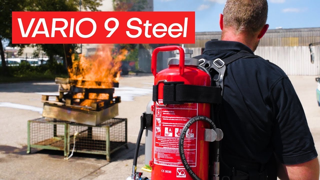 Portable Versatility | Firefighting with the VARIO 9 Steel by HNE