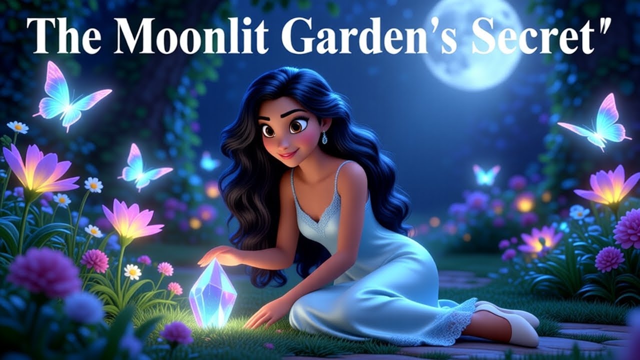 Princess of the Golden Heart – Part 2 | Moonlit Garden Adventure | Bedtime English Story for Kids