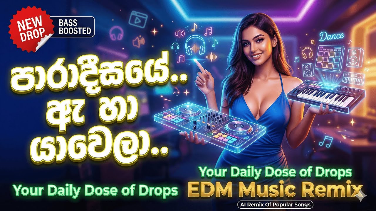 Paradisaye (පාරාදීසයේ) – Athula Sri Gamage | EDM Remix ⚡