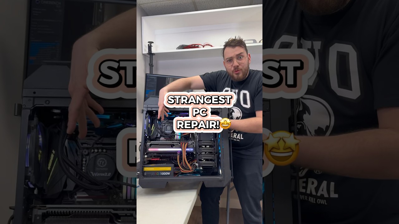 Strangest PC repair! 🤩