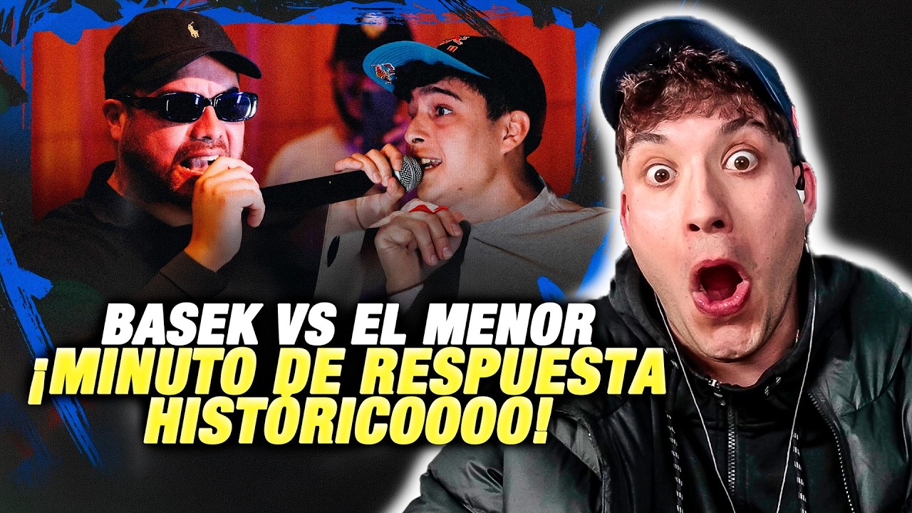 DIOS MÍO MENOR COMO RESPONDES ASÍ!!!!!! EL MENOR VS BASEK FMS CHILE J4 REACCIÓN KAPO 013 BATALLÓN