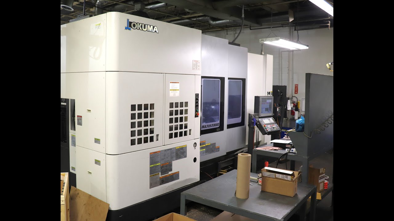Okuma Multus U3000 2SW/1500 - 2018 - 80 ATC - For Sale