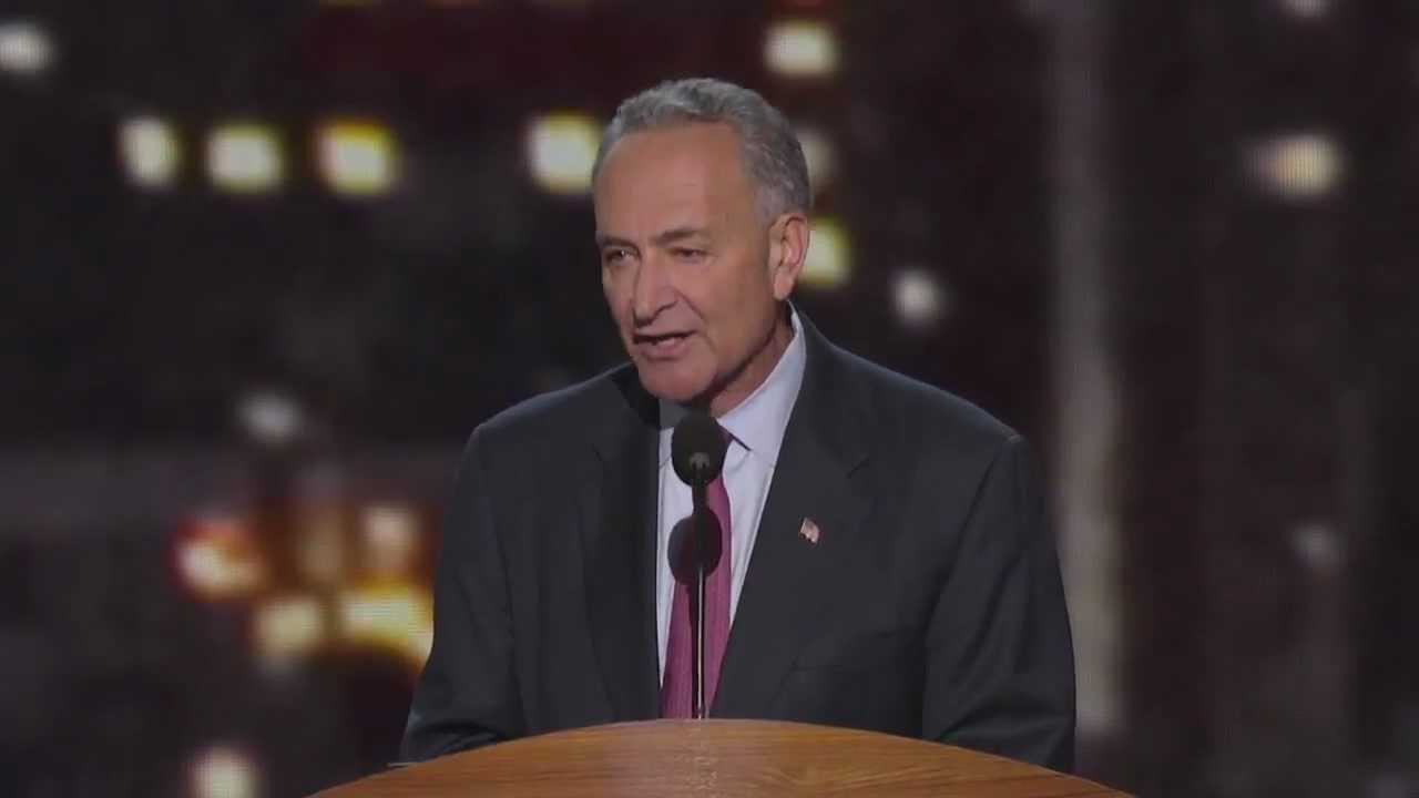 Senator Chuck Schumer at the 2012 Democratic National Convention