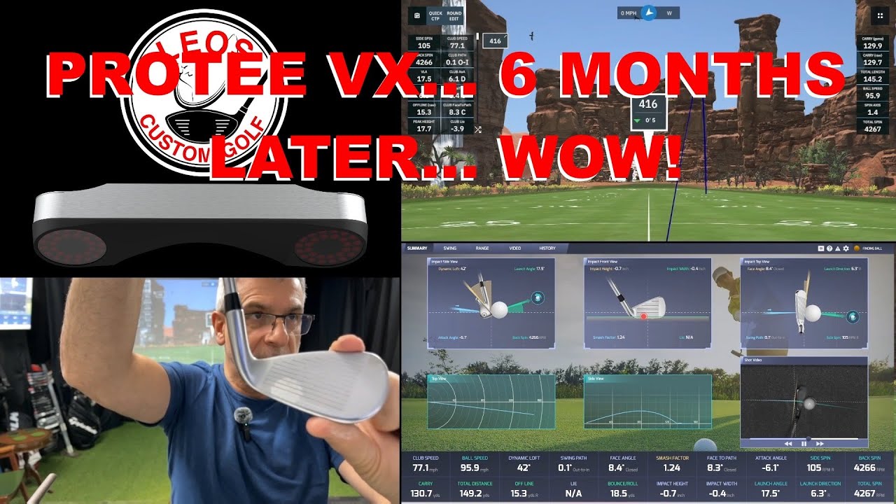 ProTee VX Overhead Golf Launch Monitor 6 months Later - It Gets Even Better!