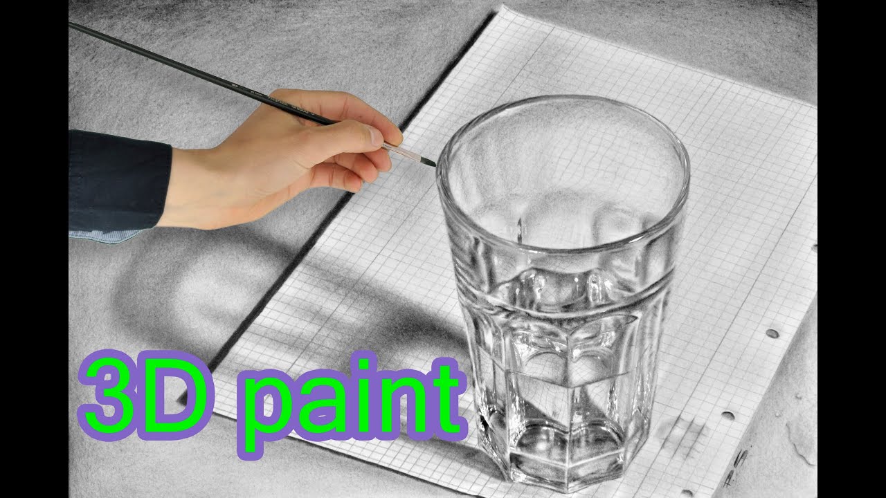 Drawing AMAZING 3D Painting Illusions speed drawing