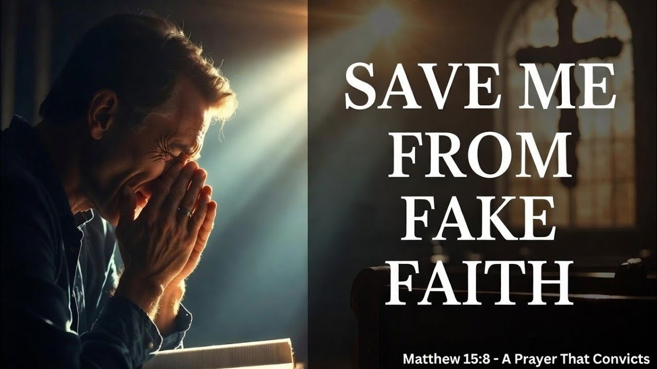 Not Religion, Real Faith – This Prayer Will Convict You