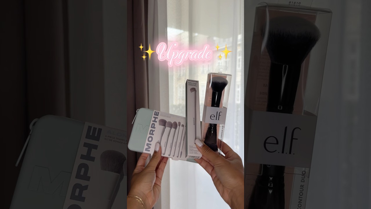 Upgrading my makeup brushes with the new @MorpheOfficial &lsquo;s Reimagined #morphebrushes #unboxing