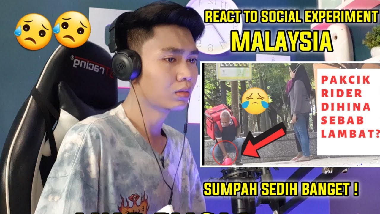 SOCIAL EXPERIMENT MALAYSIA YANG BIKIN NANG!S BANGET !  SUMPAH SEDIH BANGET GUA.....