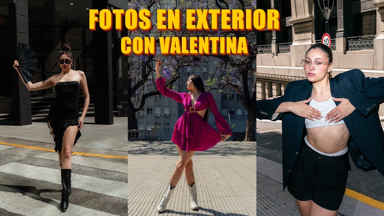 FOTOS en EXTERIOR - BsAs - con Valentina