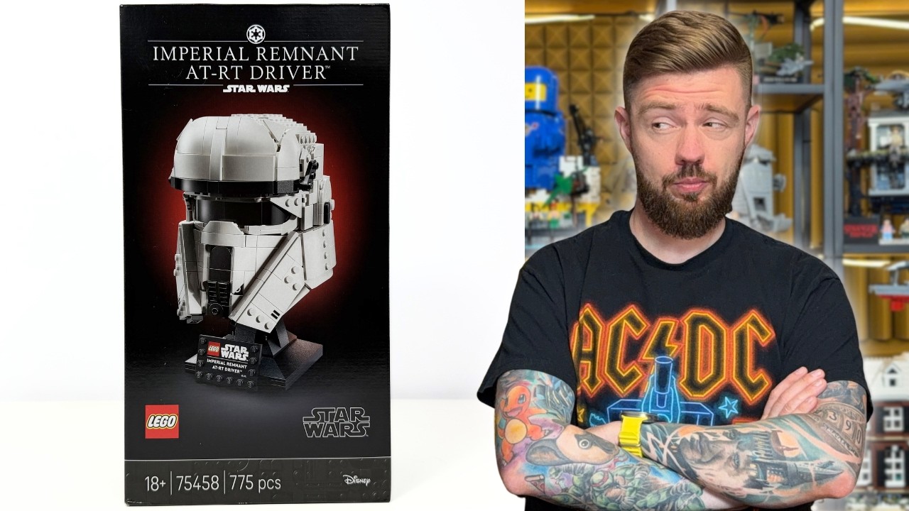 HEŁM KIEROWCY AT-RT RESZTEK IMPERIUM 🪖 LEGO STAR WARS 75458 RECENZJA