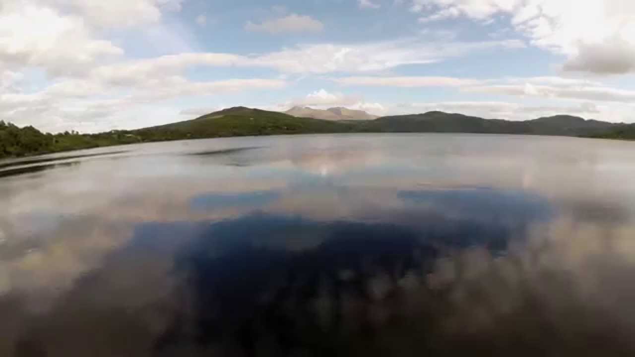 Aerial view of County Kerry Ireland