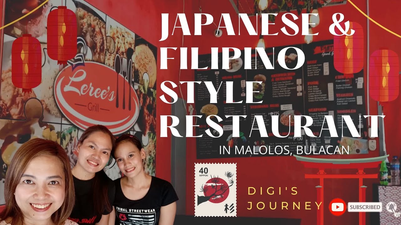 JAPANESE & FILIPINO STYLE  RESTAURANT IN MALOLOS BULACAN