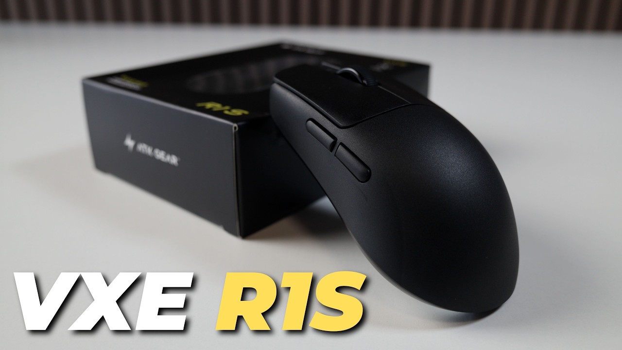 Wie gut ist eine Gaming Maus für nicht mal 15€ ? | VXE R1S Test / Review