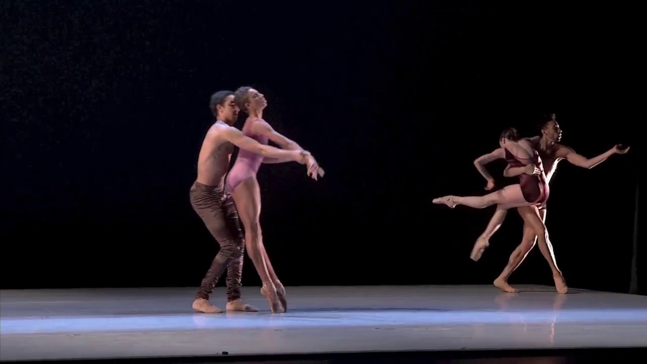 Adji Cissoko and Shuaib Elhassan in LINES Ballet's 