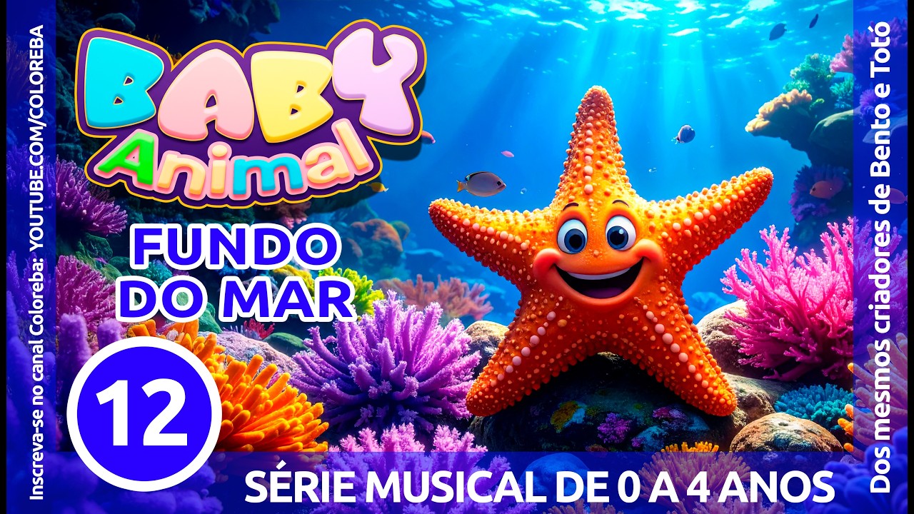 Baby Animal 12 - Fundo do Mar (Vídeo Educativo Infantil)