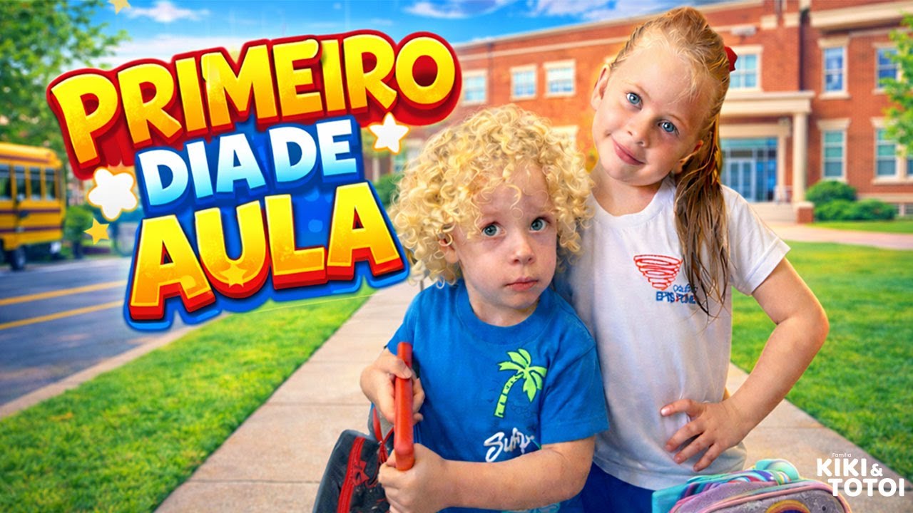 O PRIMEIRO DIA DE AULA DAS CRIANÇAS 😍🎒 | Volta às Aulas