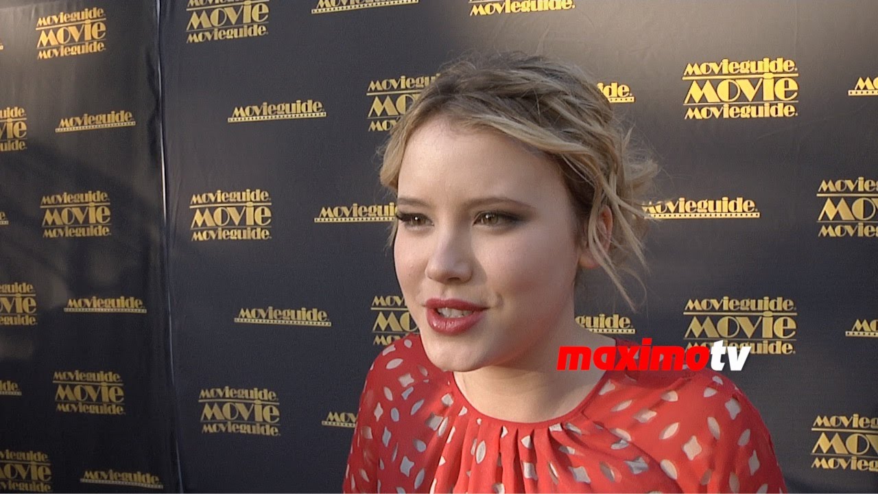 Taylor Spreitler Interview | Movieguide Awards 2015 | Red Carpet