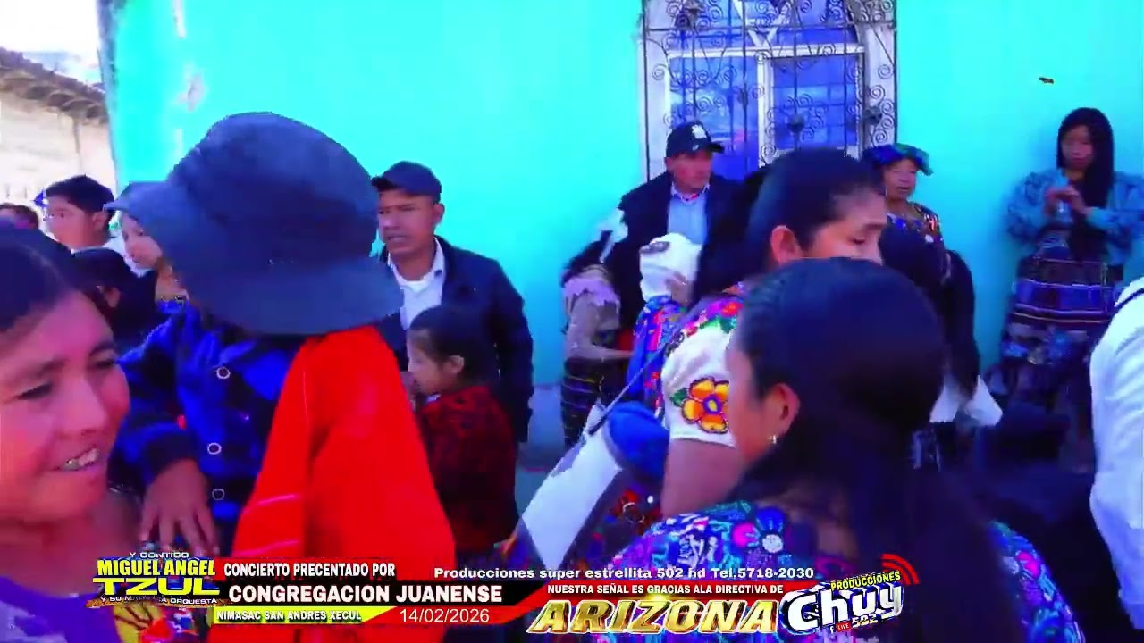 Miguel Angel Tzul  Desde la aldea Nimasac San Andrés Xecul 14 de febrero con congregación juanence 