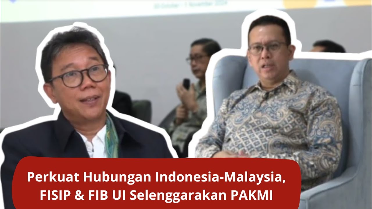 Mantan Menteri luar Negeri Indonesia buka Penyelenggaran PAKMI 15