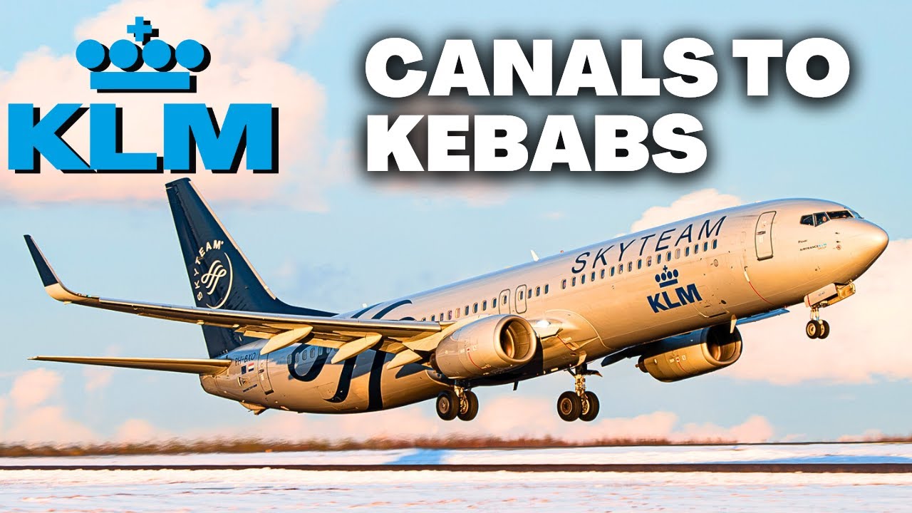Честный отзыв о внутриевропейских рейсах | KLM B737-900 | Отчет о полете 4K