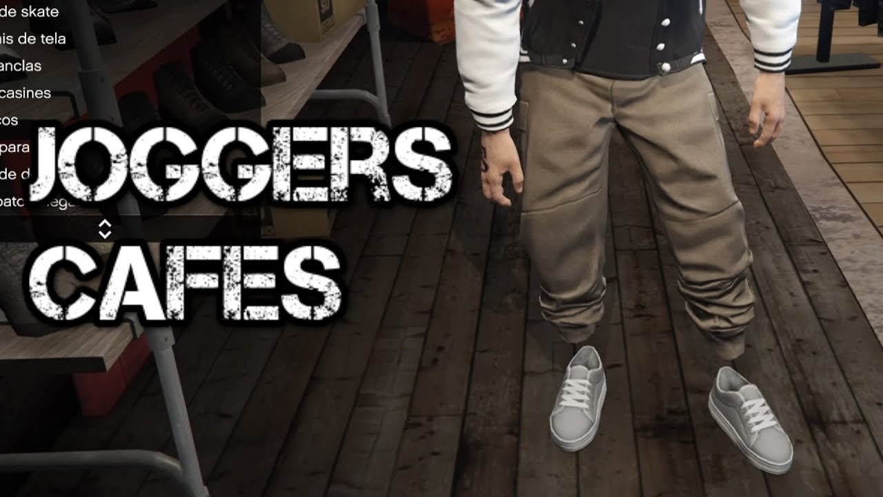 COMO  CONSEGUIR LOS JOGGERS CAFES PARA GTA 5 ONLINE  2023