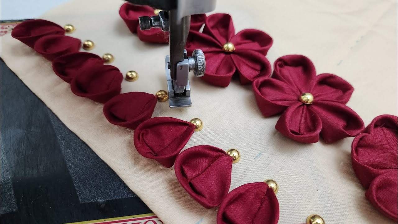 Very Unique and Simple Shower Flower Trouser Pant Design Cutting and Stitching