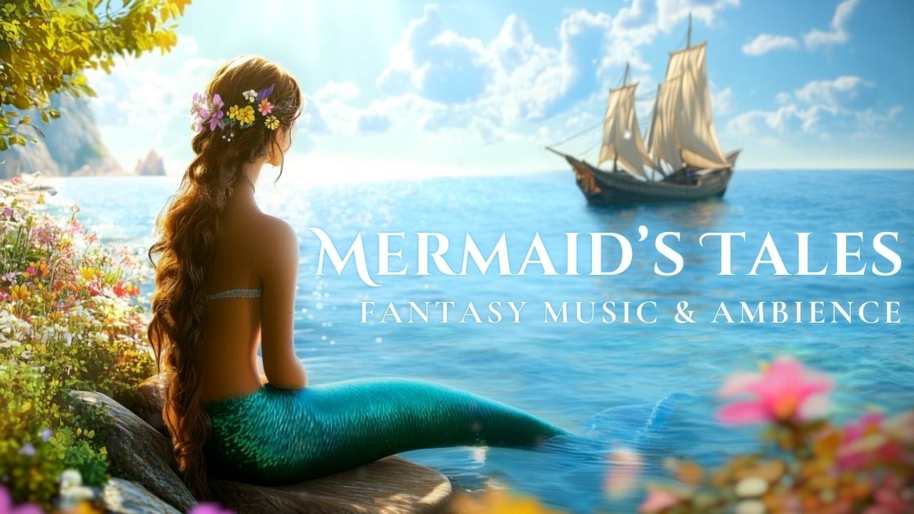 Mermaid's Tales | Adventurous Romantic Fantasy Music & Ambience | Uplifting & Inspiring
