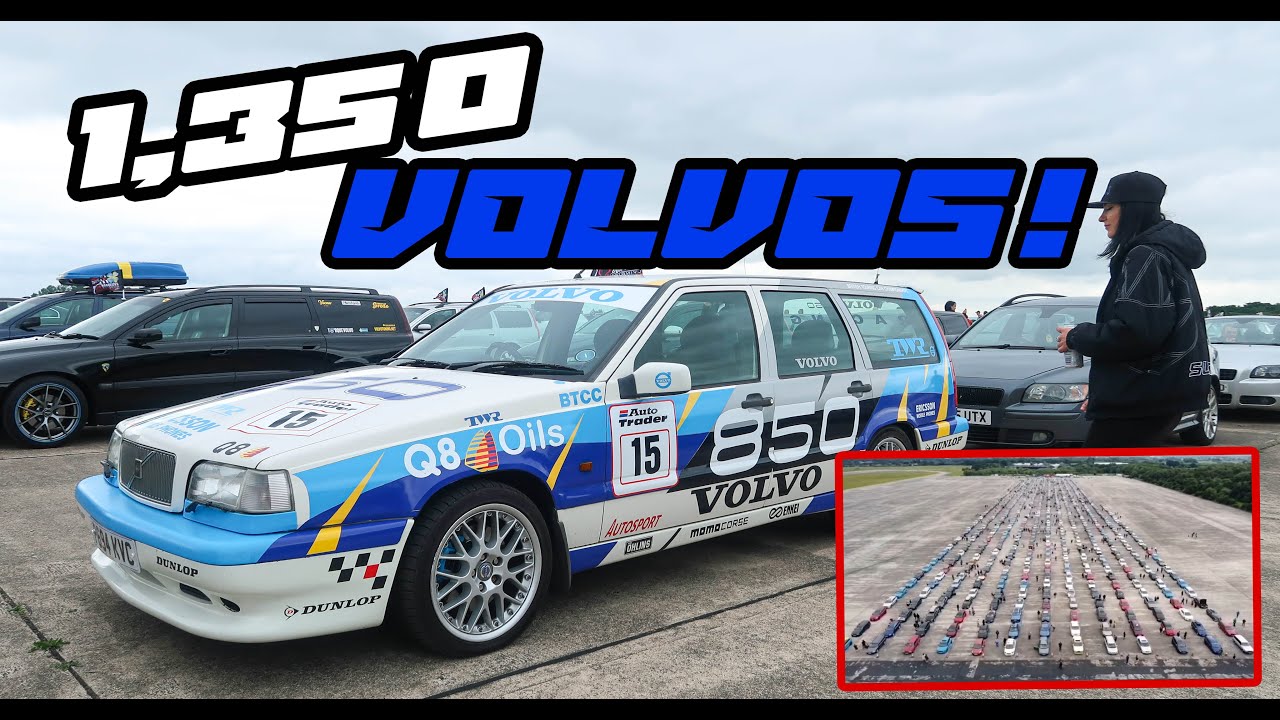The Worlds biggest Volvo meet!? On an Airfield!