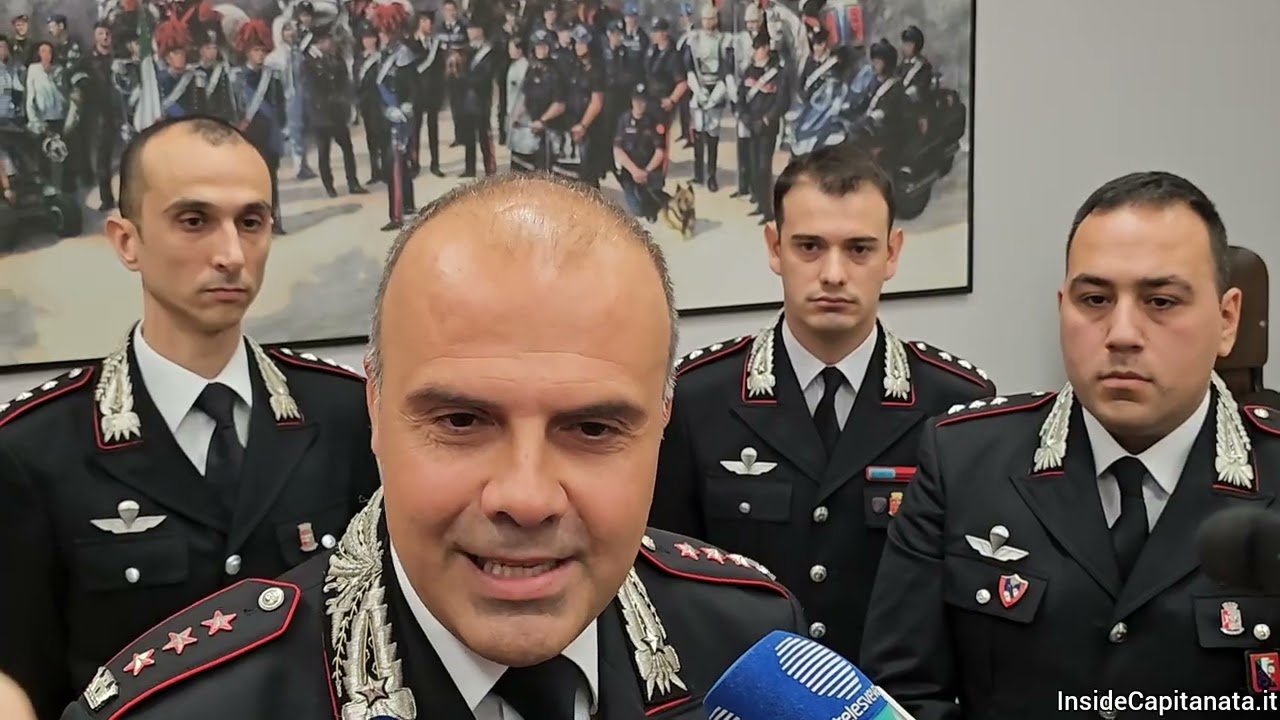 Foggia, il Colonnello Capone presenta i nuovi Comandanti delle Compagnie dell’Arma