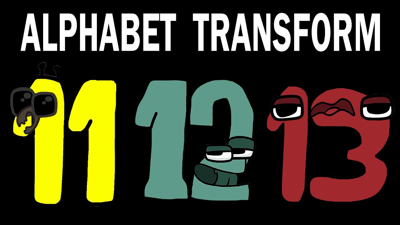 Number Lore But Alphabet Lore (1 - 26)