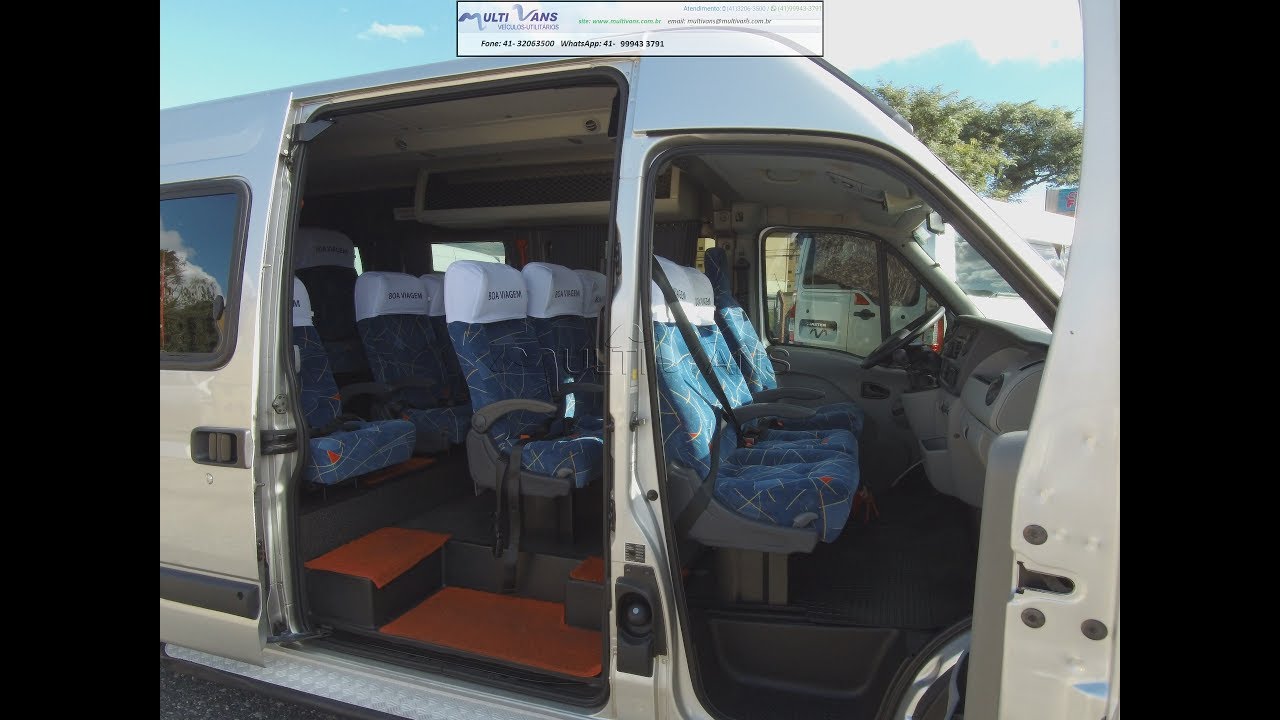 Renault Master Executiva 2012 - VANS ZERO KM, USADAS E SEMINOVAS – MULTIVANS