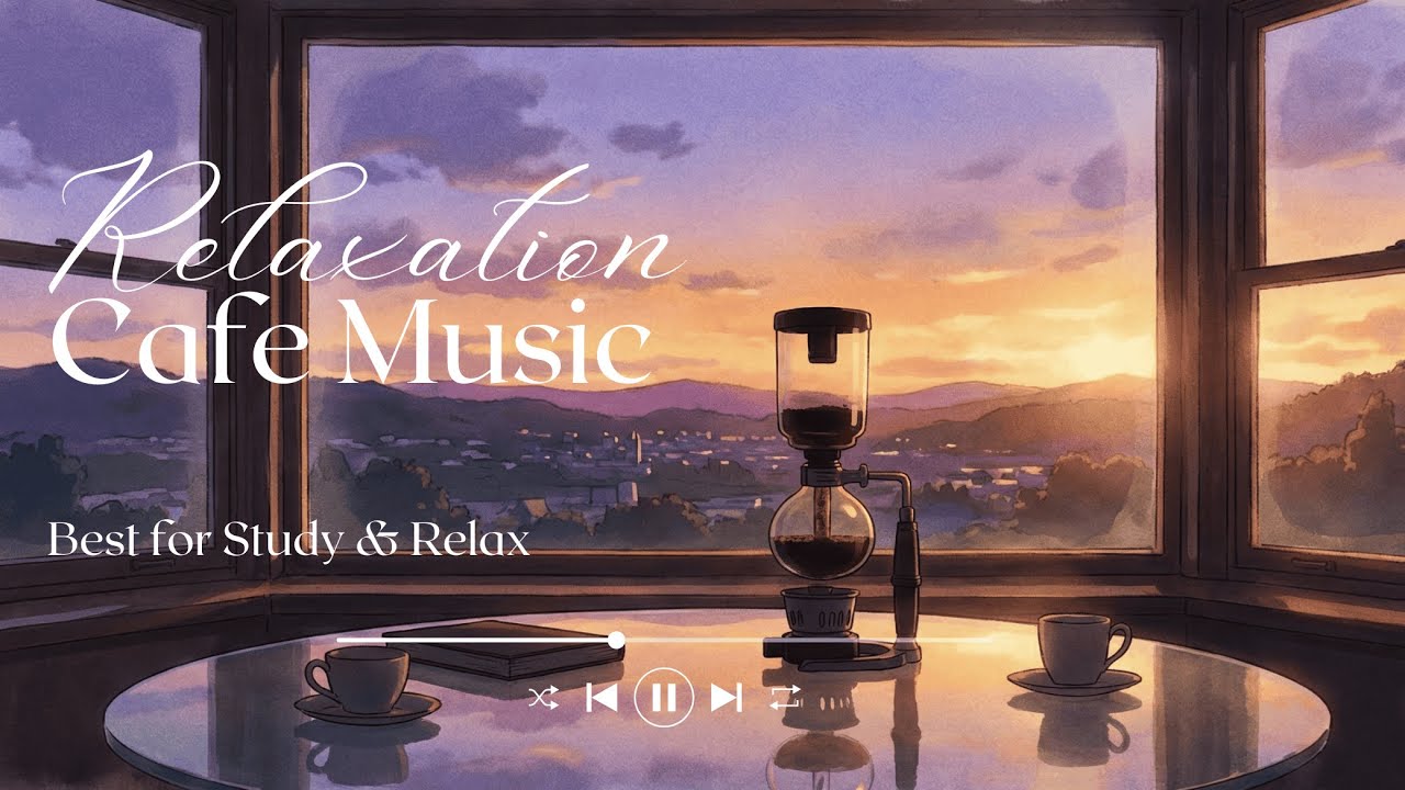 1 Hour Relaxing Ghibli Cafe Music | Cozy Lofi Beats 📓☕🖊️