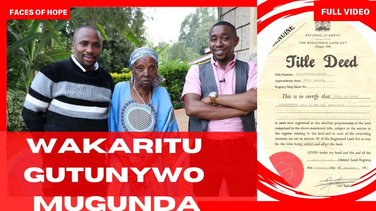 WAKARITU GUTUNYWO MUGUNDA
