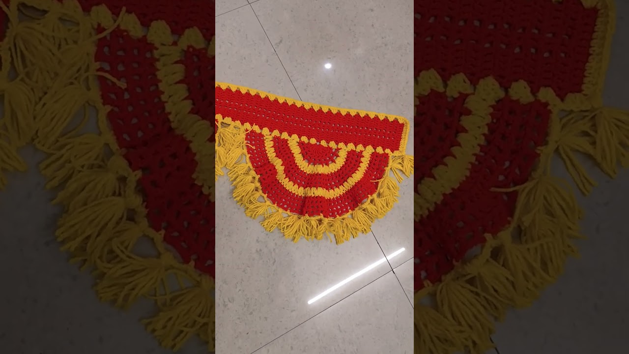 New 🎉 design toran #arrahman #music #coversong #newdesign #newdesigntoran #thoranam #crochettamil