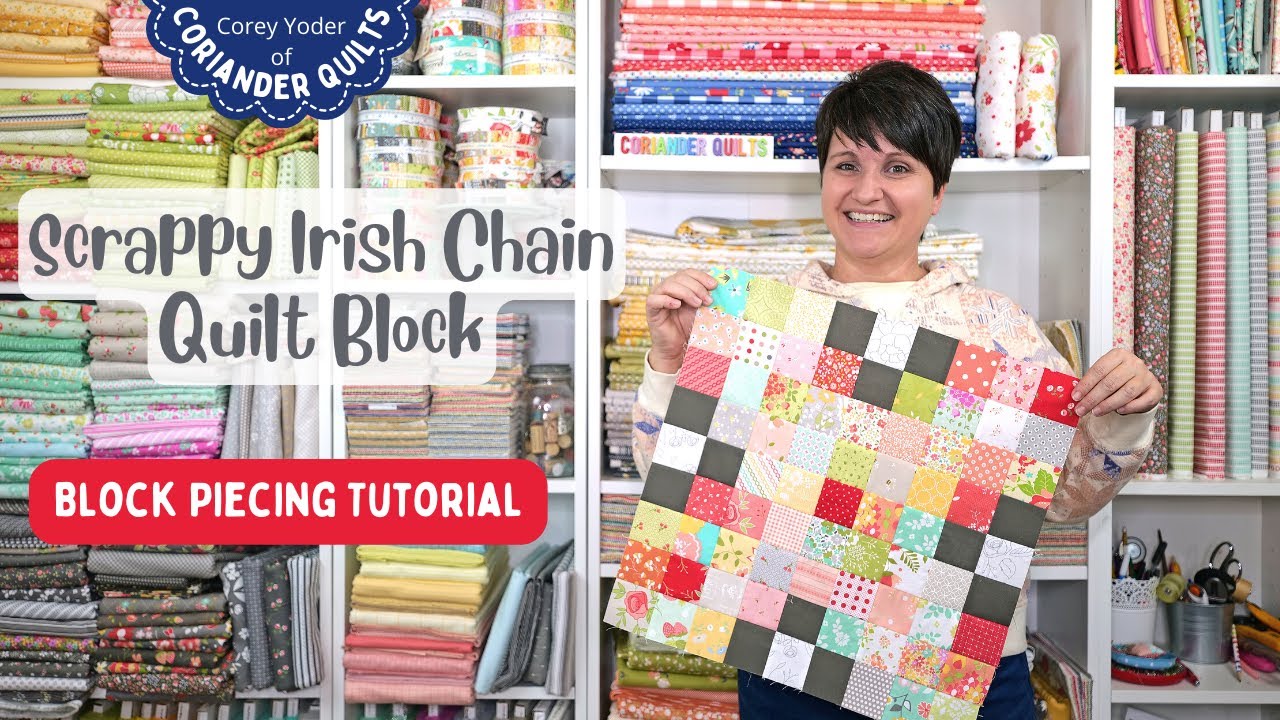 Scrappy Irish Chain Piecing Tutorial & Tips