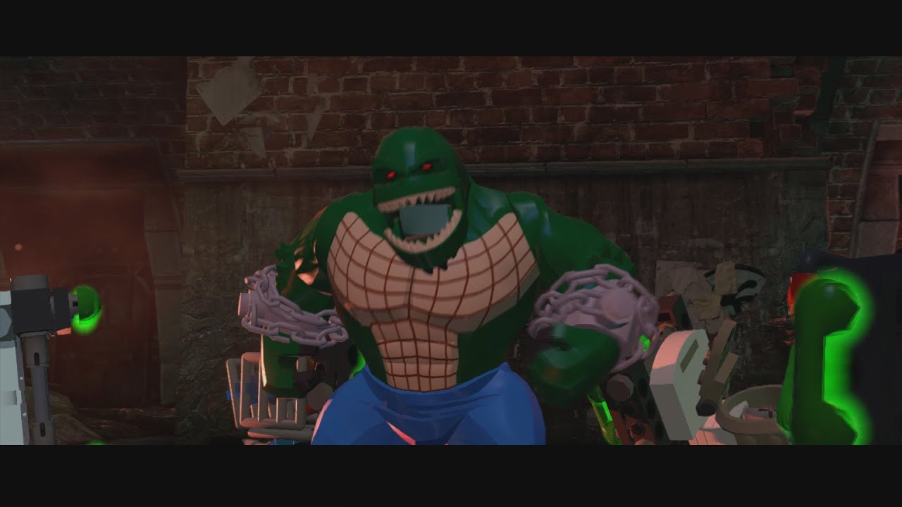 LEGO Batman 3: Beyond Gotham - Killer Croc Gameplay Boss Battle [1080p HD]