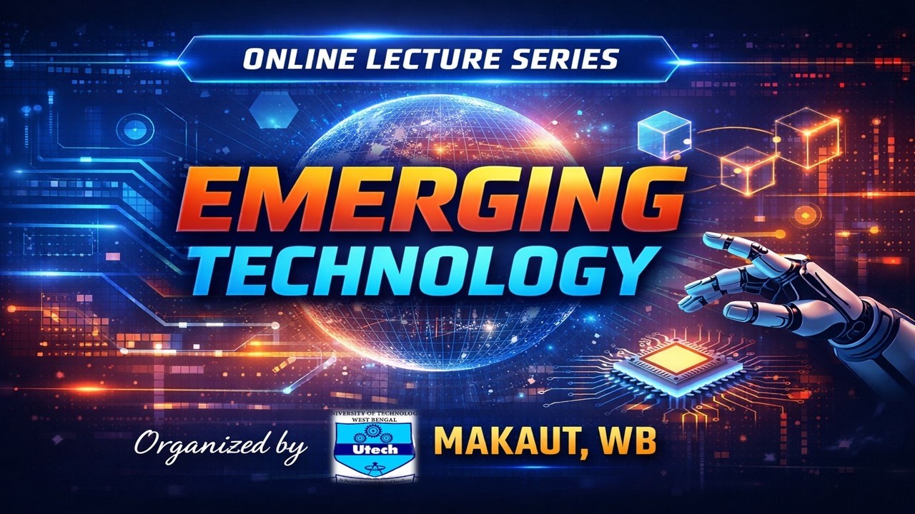 Online Lecture Series- Robotics and Automation  | Organized by MAKAUT, WB #technology
